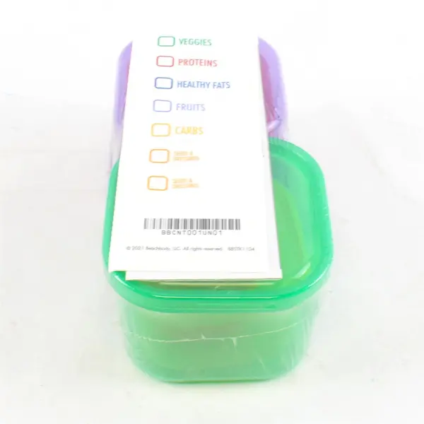Beachbody 7 Piece Plastic Food Containers - Various Sizes & BPA Free - New