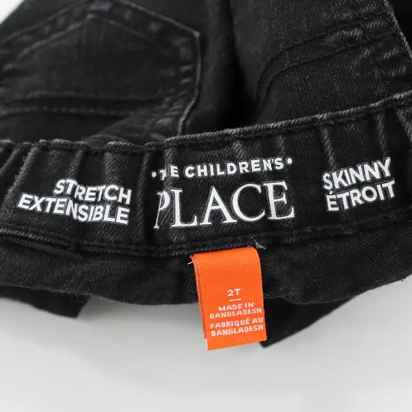 Children's Place Stretch Black Skinny Jeans Toddlers' Size 2T 