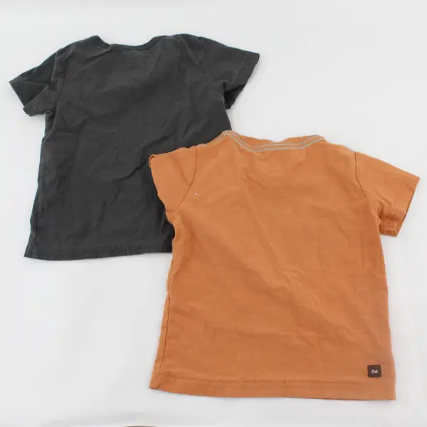 Lot of 2 Tea Animal-Themed Graphic T-Shirts Baby's Size 18-24 Mos