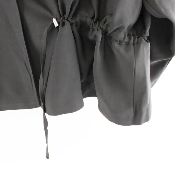 Wynne Layers Black Button Wrap Blouse Women's Plus Size 3X