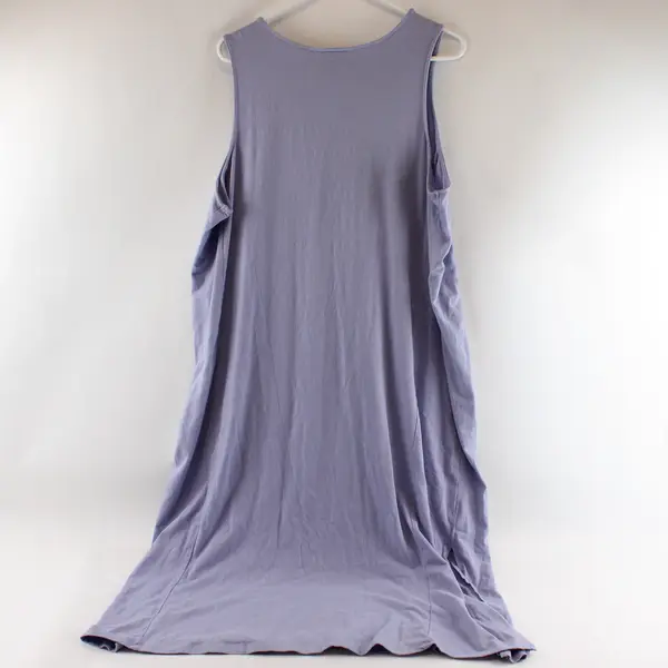 AnyBody Women's Plus Size 2X Lavender Maxi Dress Sleeveless