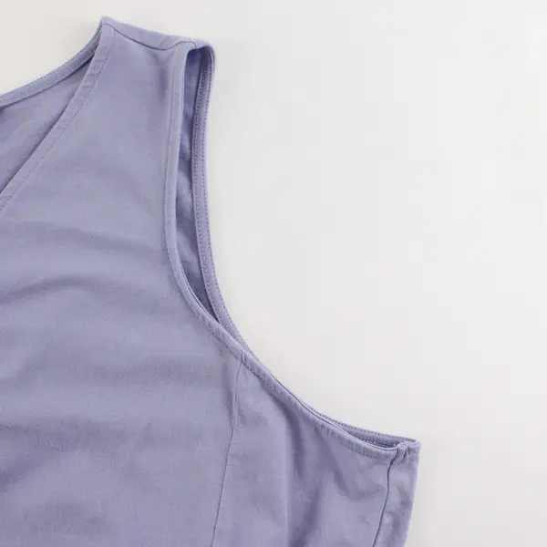 AnyBody Women's Plus Size 2X Lavender Maxi Dress Sleeveless