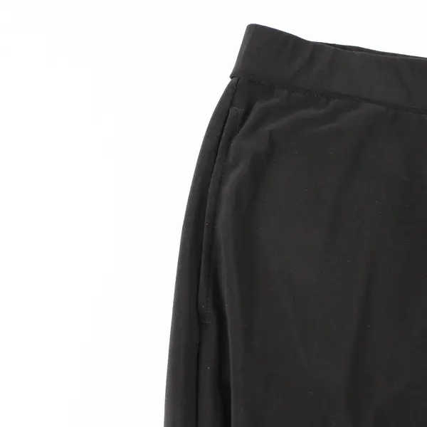 Dennis Basso Women's Size 1XP Black Wide Leg Crop Pants