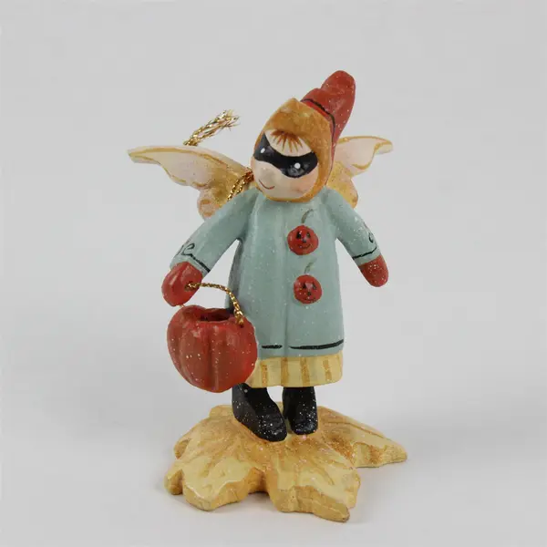 Vintage 2000 House of Hatten Denise Calla Halloween Fairy Ornament 4"