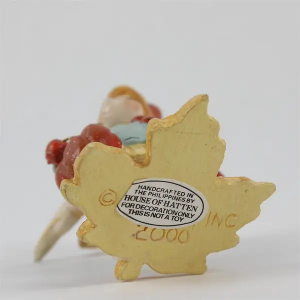 Vintage 2000 House of Hatten Denise Calla Halloween Fairy Ornament 4"