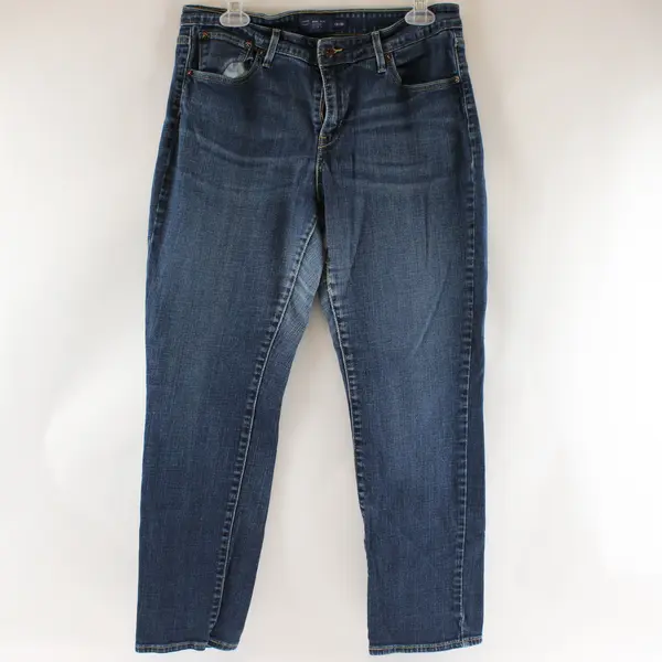 Levi's Demi Curve Classic Slim Leg Jeans Women's 12 Medium Wash Blue Denim