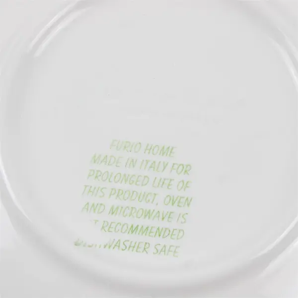 Furio La Primula Christmas Tree Ceramic Plate 8"