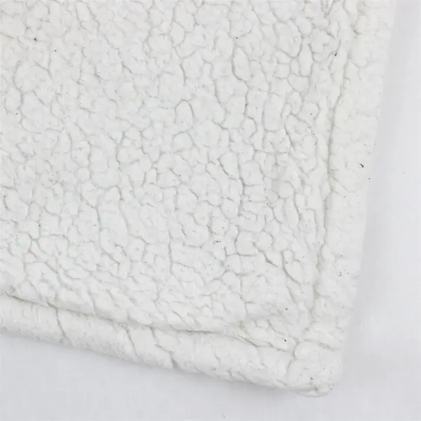 UGG Blue Plaid Fuzzy Sherpa King Pillowcase