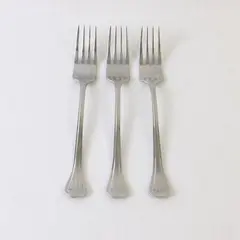 Lot of 3 Retroneu Mira Salad Forks 18/8 Stainless Steel 6.25"