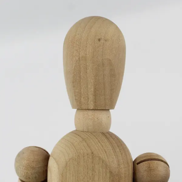 IKEA GESTALTA 21576 Wooden Poseable Artist Mannequin Figure w/Base 13in