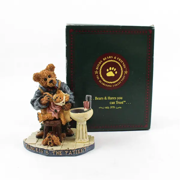 Boyds Feldman D. Finklebearg & Dooley Painless Figurine New