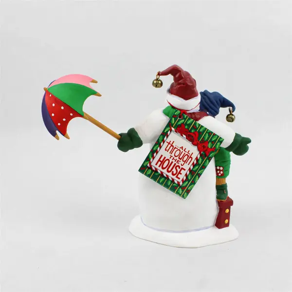 Dept 56 All Through The House Michael Makes a Snowman Holiday Figurine