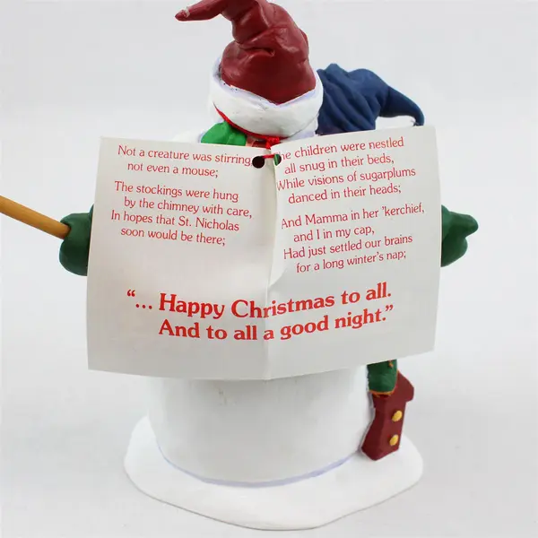 Dept 56 All Through The House Michael Makes a Snowman Holiday Figurine