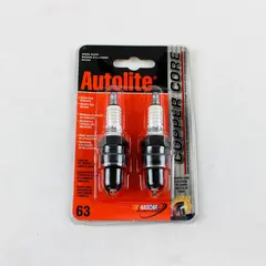 Autolite Copper Core Electrode 63DP2 Spark Plugs w/ Original Packaging