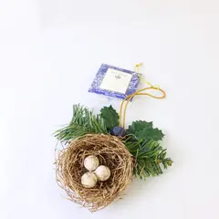 Enesco Winterthur Home Collection Nest with Eggs Bird Decor New Old Stock