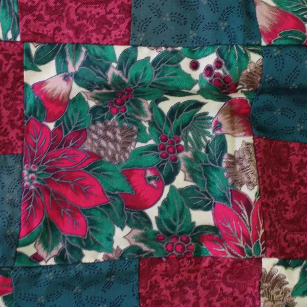 Christmas Motif Pillow Cover 33 x 18 in Seasonal Holiday Decor