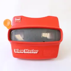 Vintage Red GAF VIEW-MASTER w/Orange Ball Lever