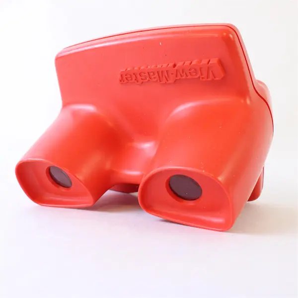 Vintage Red GAF VIEW-MASTER w/Orange Ball Lever