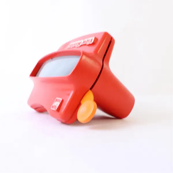 Vintage Red GAF VIEW-MASTER w/Orange Ball Lever