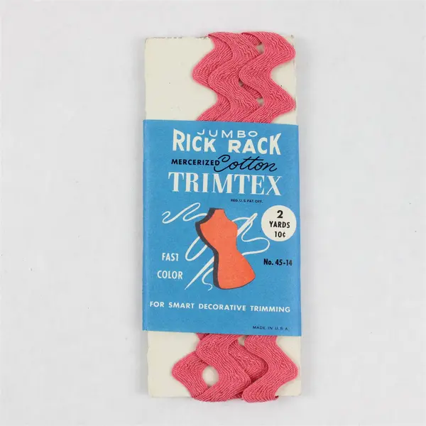 Lot of 9 Vintage Mixed Sewing Trim Pieces Rick Rack Craft Embellishment