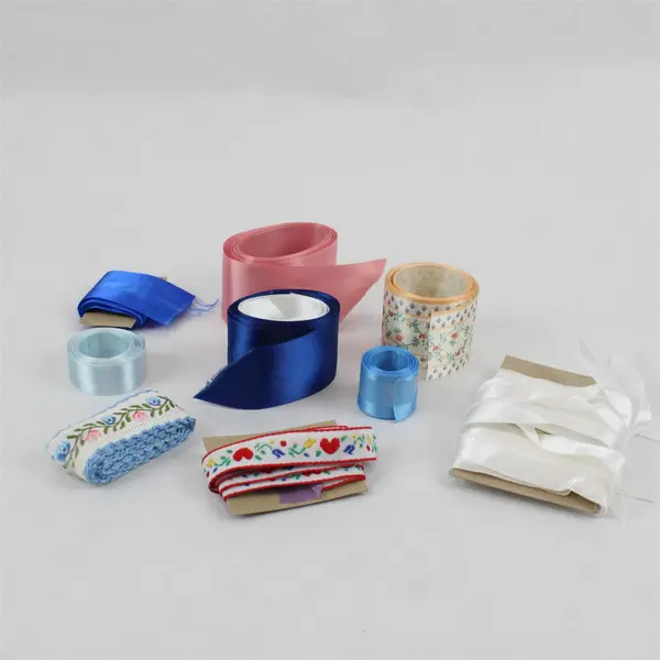 Lot of 9 Assorted Ribbon Pieces for Crafts Sewing Supplies