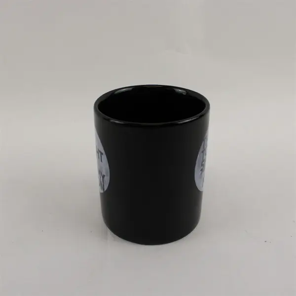 The Tonight Show Starring Jimmy Fallon Mug Black Ceramic Moon 2014 NBC