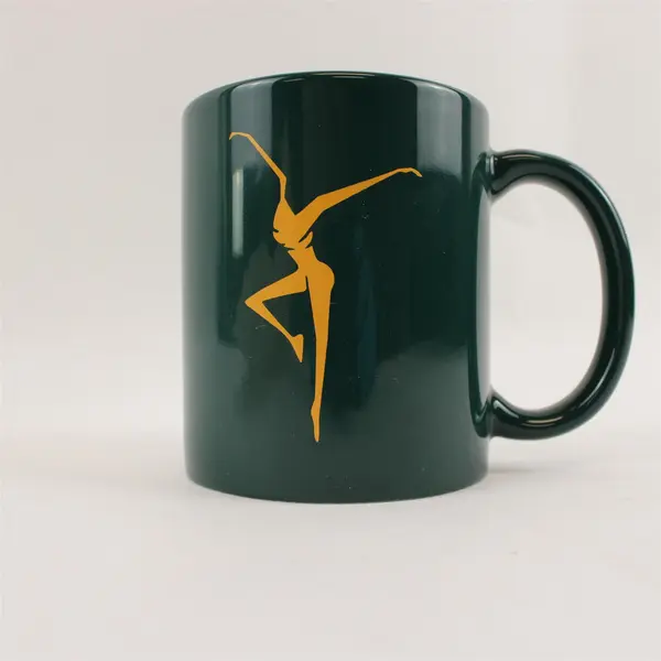 Dave Matthews Band Green Fire Dancer Logo Ceramic Coffee Mug