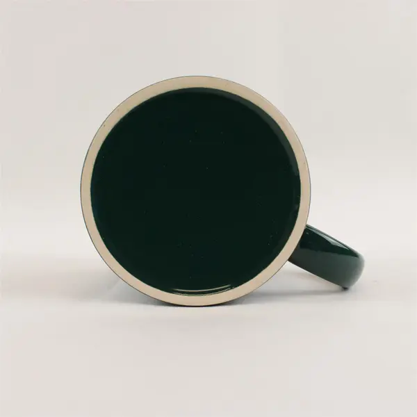 Dave Matthews Band Green Fire Dancer Logo Ceramic Coffee Mug