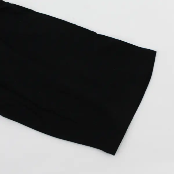 Wynne Layers Black Turtle Neck Long Sleeve T-shirt Plus Size 2X
