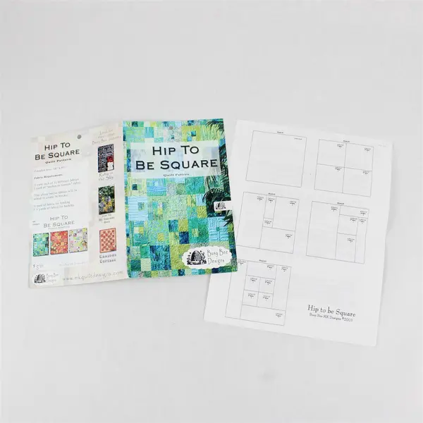 Lot 3 Quilt Patterns Thread Needle Barn 5 Hip To Be Square Backyard Bird Houses