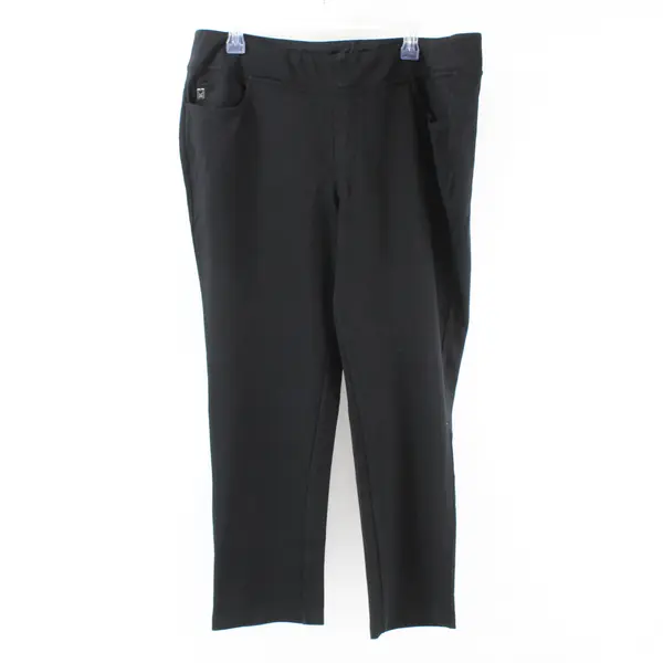 Belle by Kim Gravel Black Pants Business Casual Size 20WP