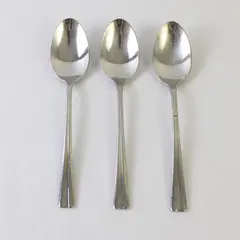Lot of 3 Reed & Barton Tempo Place Spoons 18/10 Stainless Steel China