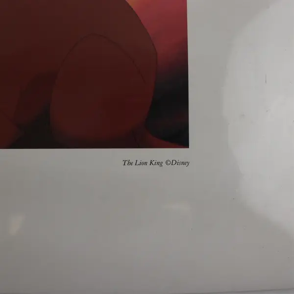 Disney The Lion King Hula Limited Edition Art Lithograph Poster