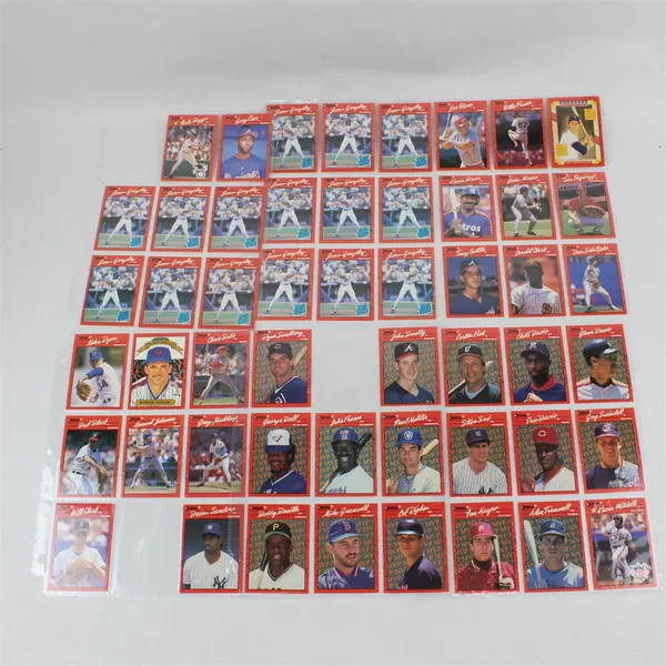 Lot of 194 1990 Donruss Baseball Cards Stars HOFers