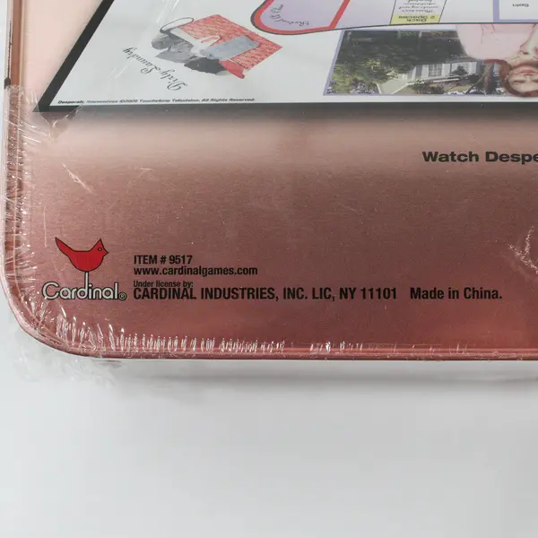 Cardinal Desperate Housewives Dirty Laundry Game In Metal Tin New Sealed 2005
