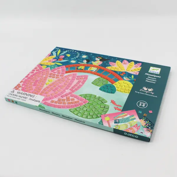 Djeco Mosaics Kyoto for Kids ages 5-8, New in Box #DJ09308 