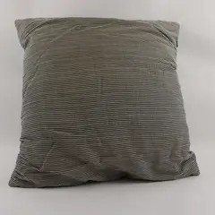 Urban Outfitters  Black/White Striped Nu Twist 20" X 20" Printed Throw Pillow