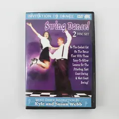 Invitation To Dance Swing Dance DVD/CD Set Kyle & Susan Webb 2003 #44819-9