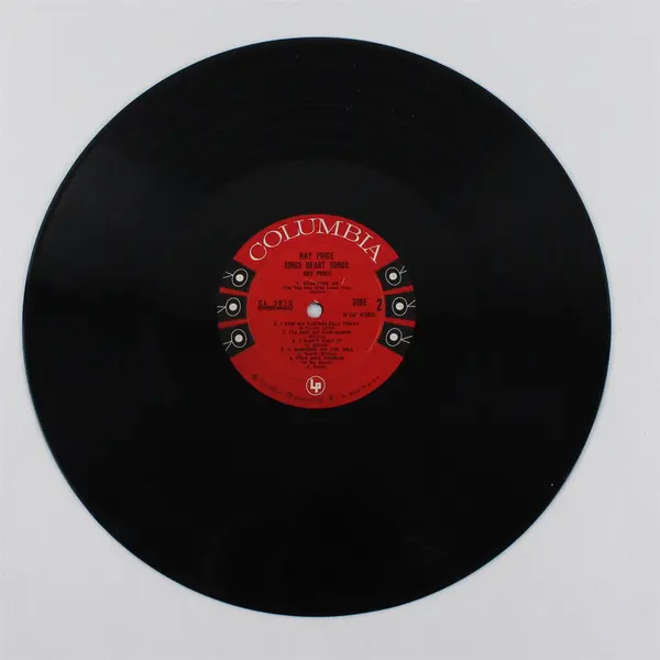 Ray Price: Sings Heart Songs 12" Vinyl Record
