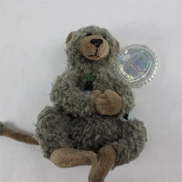 Vintage Coca-Cola International Collection Baboon Bean Bag Plush