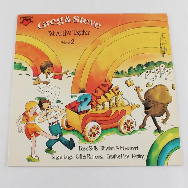 Greg & Steve We All Live Together Volume 2  Vinyl Record