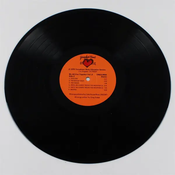Greg & Steve We All Live Together Volume 2  Vinyl Record