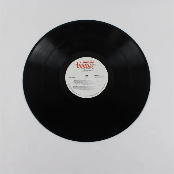 Praise Symphony Orchestra Medley Of Praise Instrumental 12" LP Vinyl