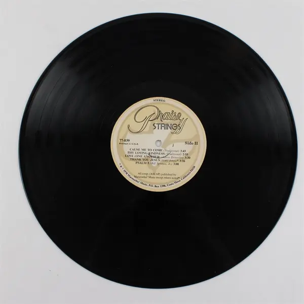 Maranatha! Music Praise Strings II 12" Vinyl LP