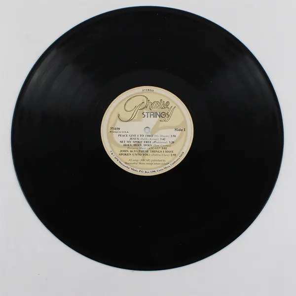 Maranatha! Music Praise Strings II 12" Vinyl LP
