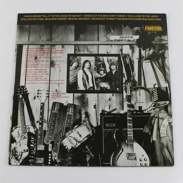 The Long Ryders Native Sons  12" Vinyl Record