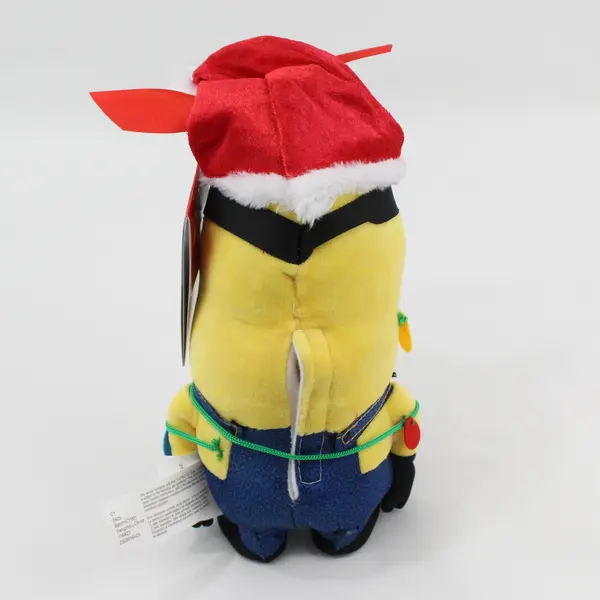 Illumination's Minions Santa Kevin Jingle Bells 10" Singing Moving Plush 