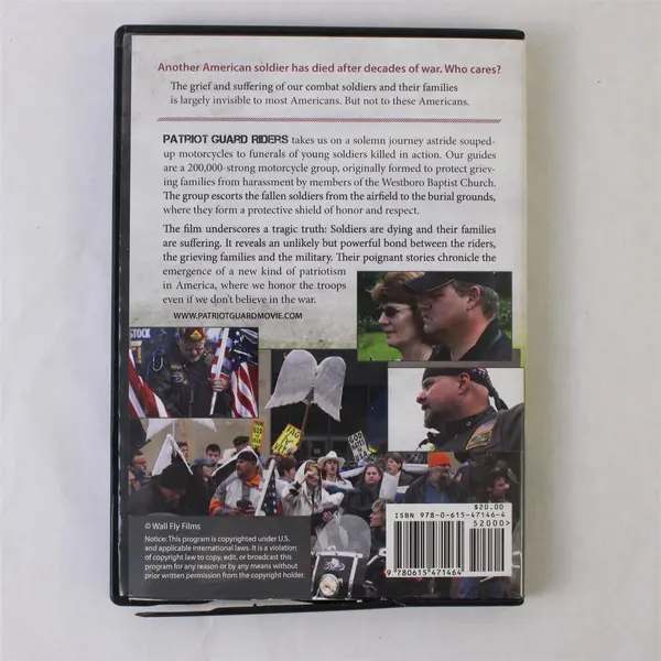  Patriot Guard Riders 2011 DVD