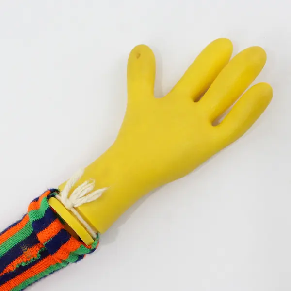 Vintage 1970s Sesame Street Bert Hand Puppet Plastic Head Hands 