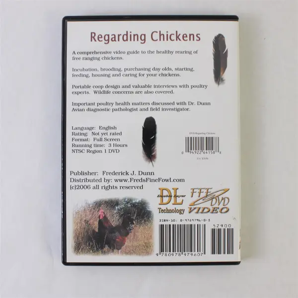 Regarding Chickens: Essentials for the Flock Owner 3rd Edition DVD 2006